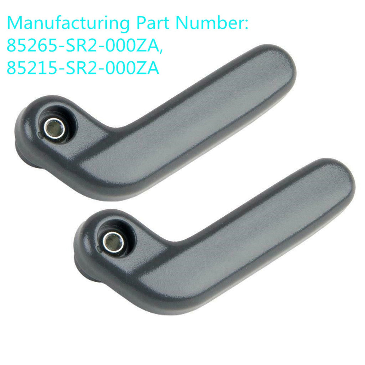 Right & Left Targa Top Lock Handle Set Fit For 1993-1997 Honda Civic Del Sol Lab Work Auto