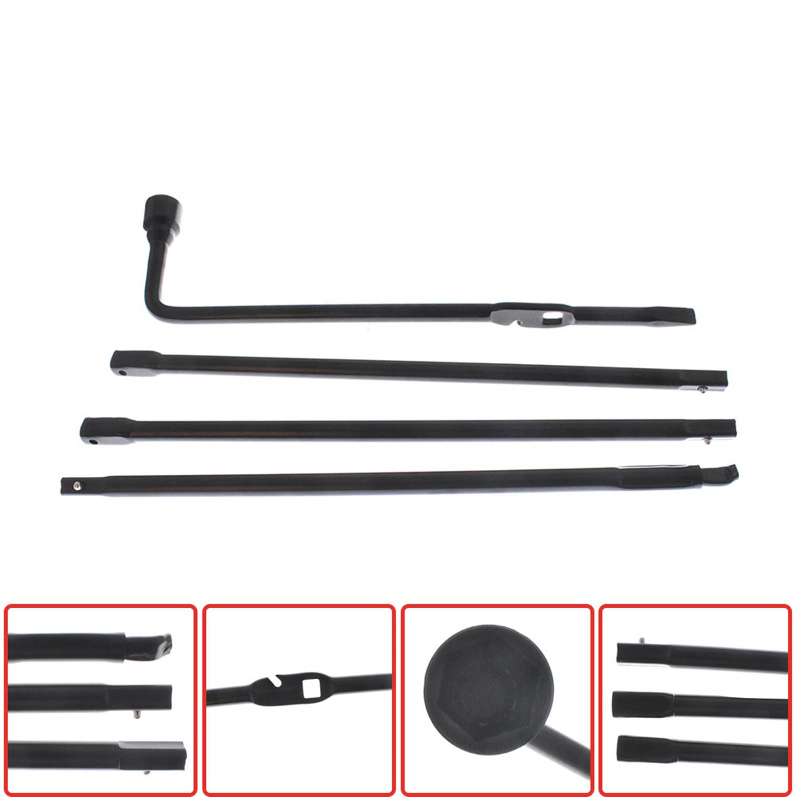 Spare Tire Lug Wrench Jack Tool Kit for Chevy Silverado 1500 GMC Sierra Yukon A+ Lab Work Auto