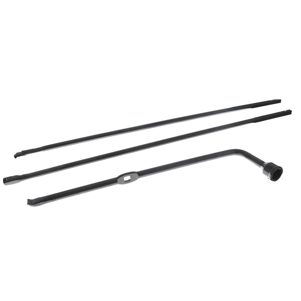 Spare Tire Lug Wrench Tool Kit for 2003 2004 2005 2006 2007 Ford SuperDuty F-250 Lab Work Auto