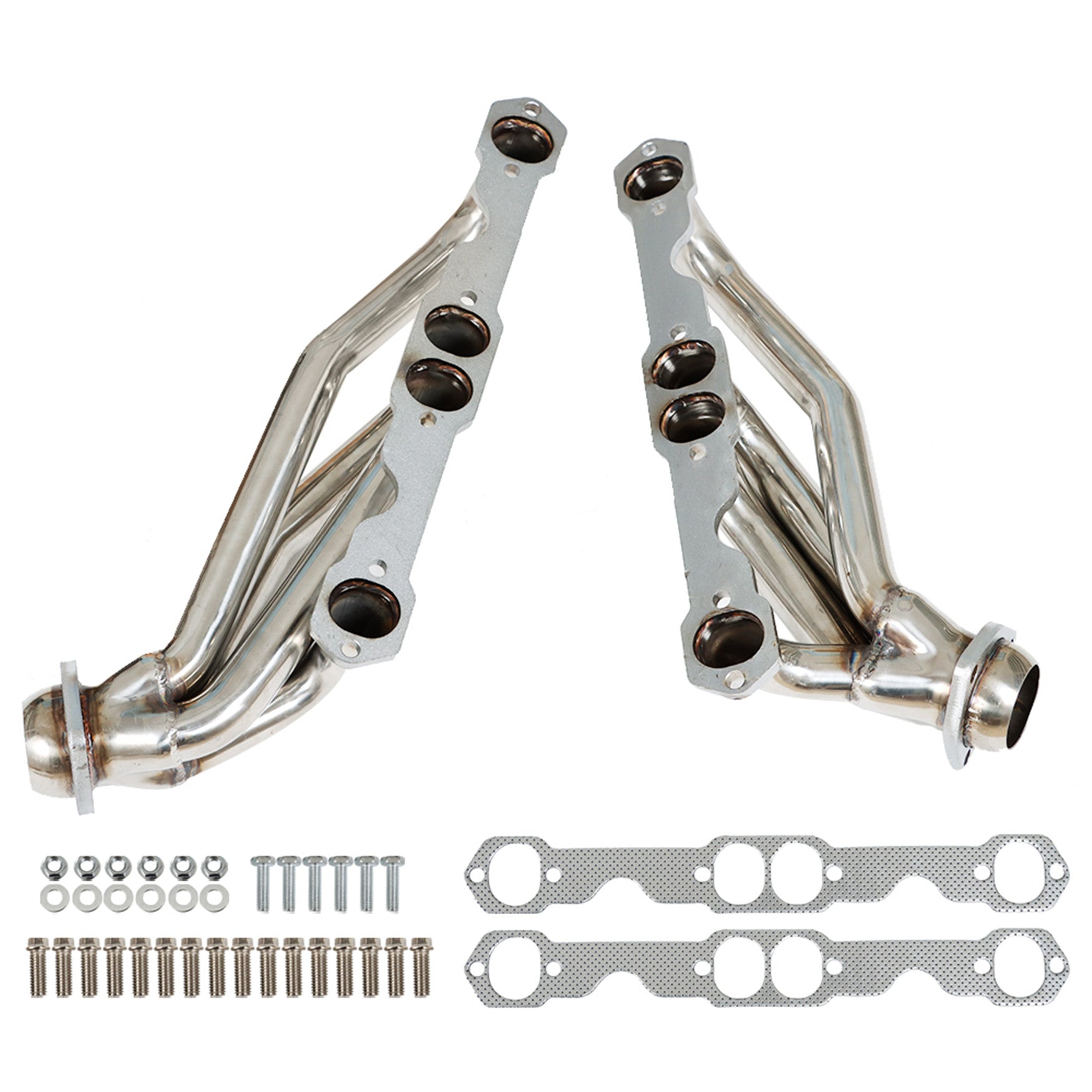 Stainless Steel Header Exhaust Manifold For 90-95 Chevy/GMC C/K Truck 5.0/5.7 V8 Lab Work Auto