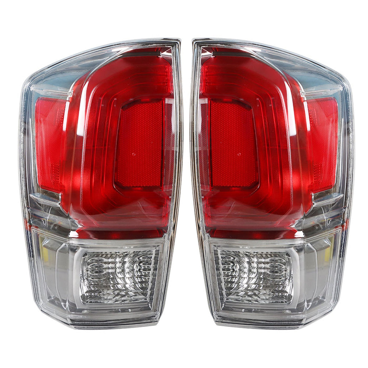 Tail Lights For 2016-2020 Toyota Tacoma Smoky gray Brake lights a pair Lab Work Auto