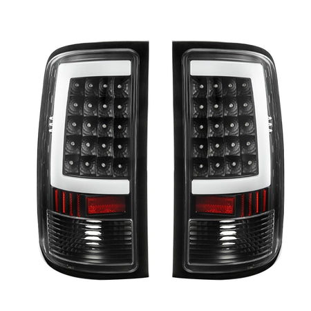 Tail Lights Lamps For 2007-2013 GMC Sierra 1500 07-14 2500HD 3500HD Black LED Lab Work Auto