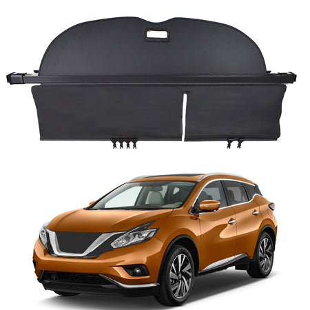 Trunk Cargo Luggage Security Shade Cover Shield For Nissan Murano 2015-2018 Lab Work Auto