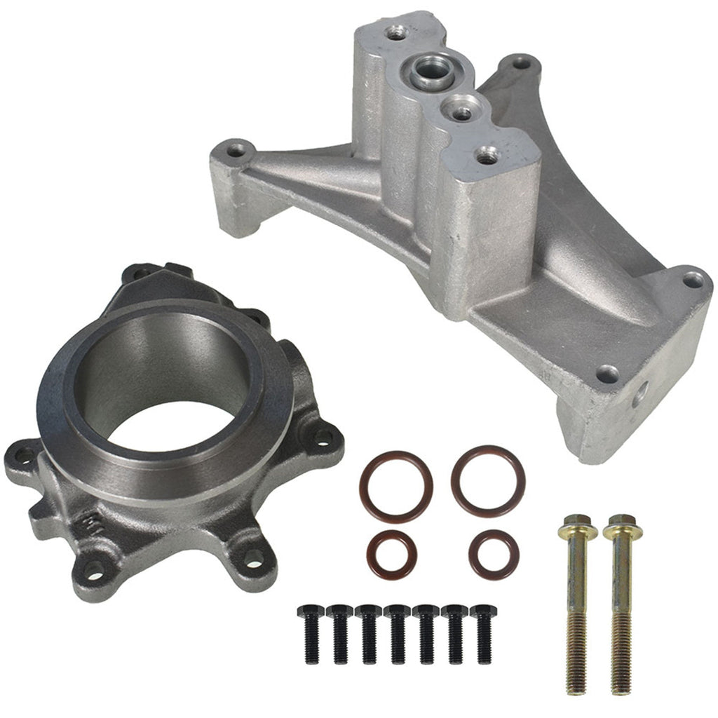 Turbo Pedestal+Bolts & Exhaust Housing For Ford F-250 E-350 7.3L Warranty 2 Year Lab Work Auto