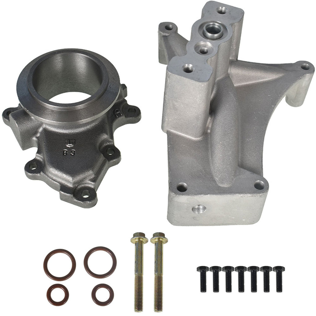 Turbo Pedestal+Bolts & Exhaust Housing For Ford F-250 E-350 7.3L Warranty 2 Year Lab Work Auto