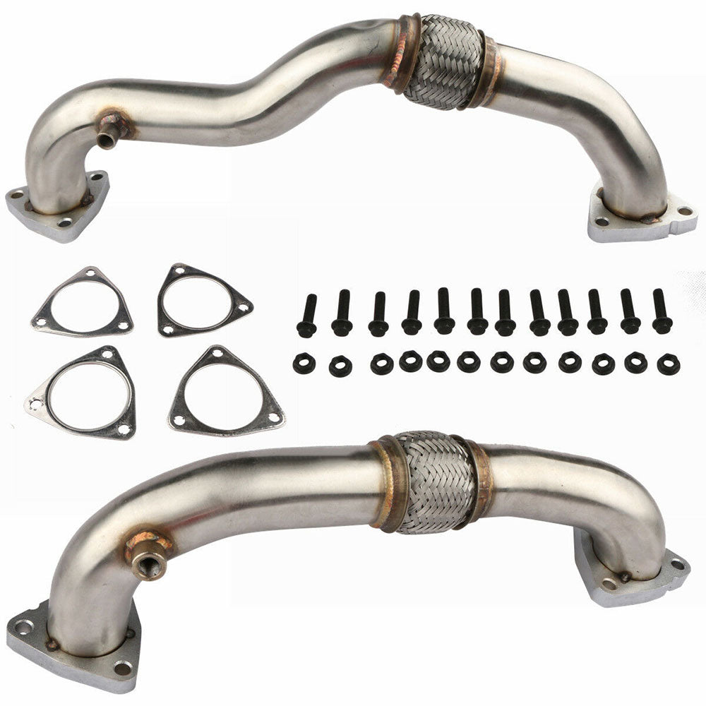 Turbo Up Pipe For 2008-2010 Ford Super Duty Powerstroke Diesel 6.4L Lab Work Auto