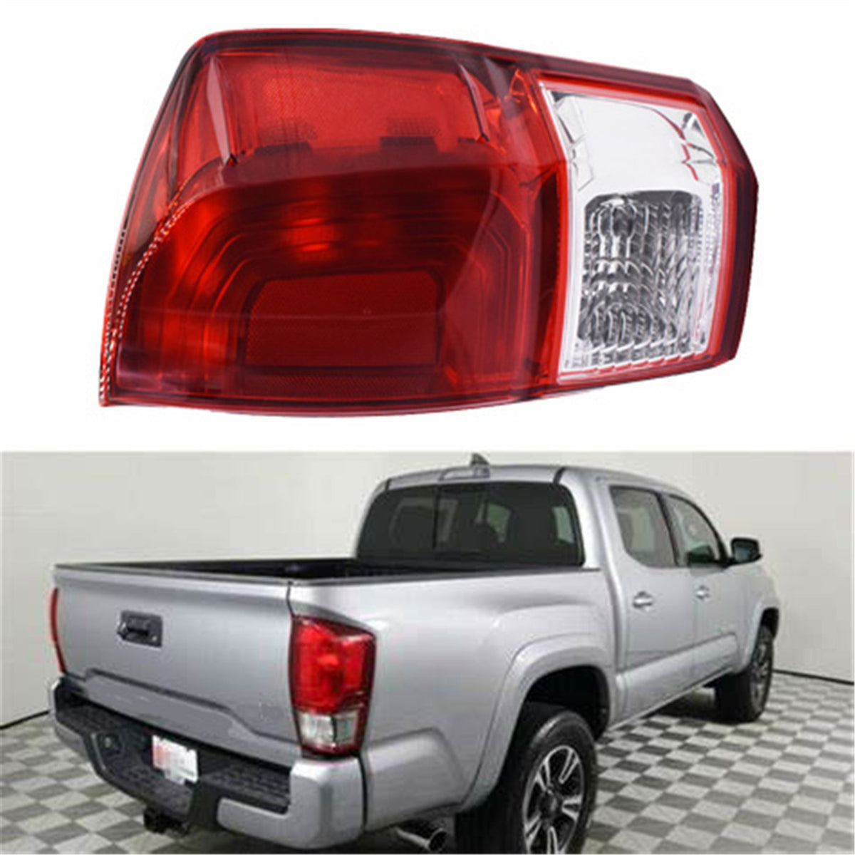 US Right Side Rear Tail Brake Light For 2016 2017 2018 2019 Toyota Tacoma SR SR5 Lab Work Auto