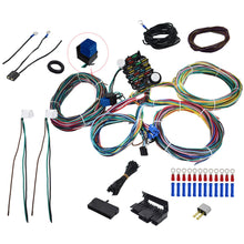 Load image into Gallery viewer, Universal 21 Circuit Wiring Harness For CHEVY FORD JEEP HOTRODS Lab Work Auto