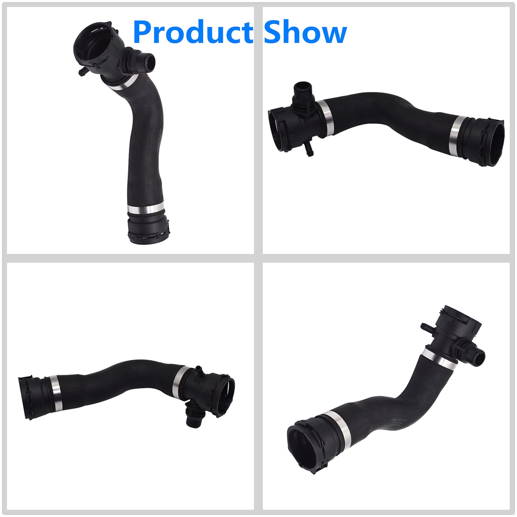 Upper Radiator Coolant Hose FOR BMW 135i 135is 335i xDrive 335xi Z4 X1 3.0L Lab Work Auto