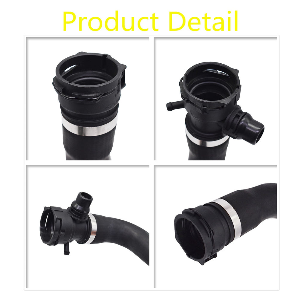 Upper Radiator Coolant Hose FOR BMW 135i 135is 335i xDrive 335xi Z4 X1 3.0L Lab Work Auto