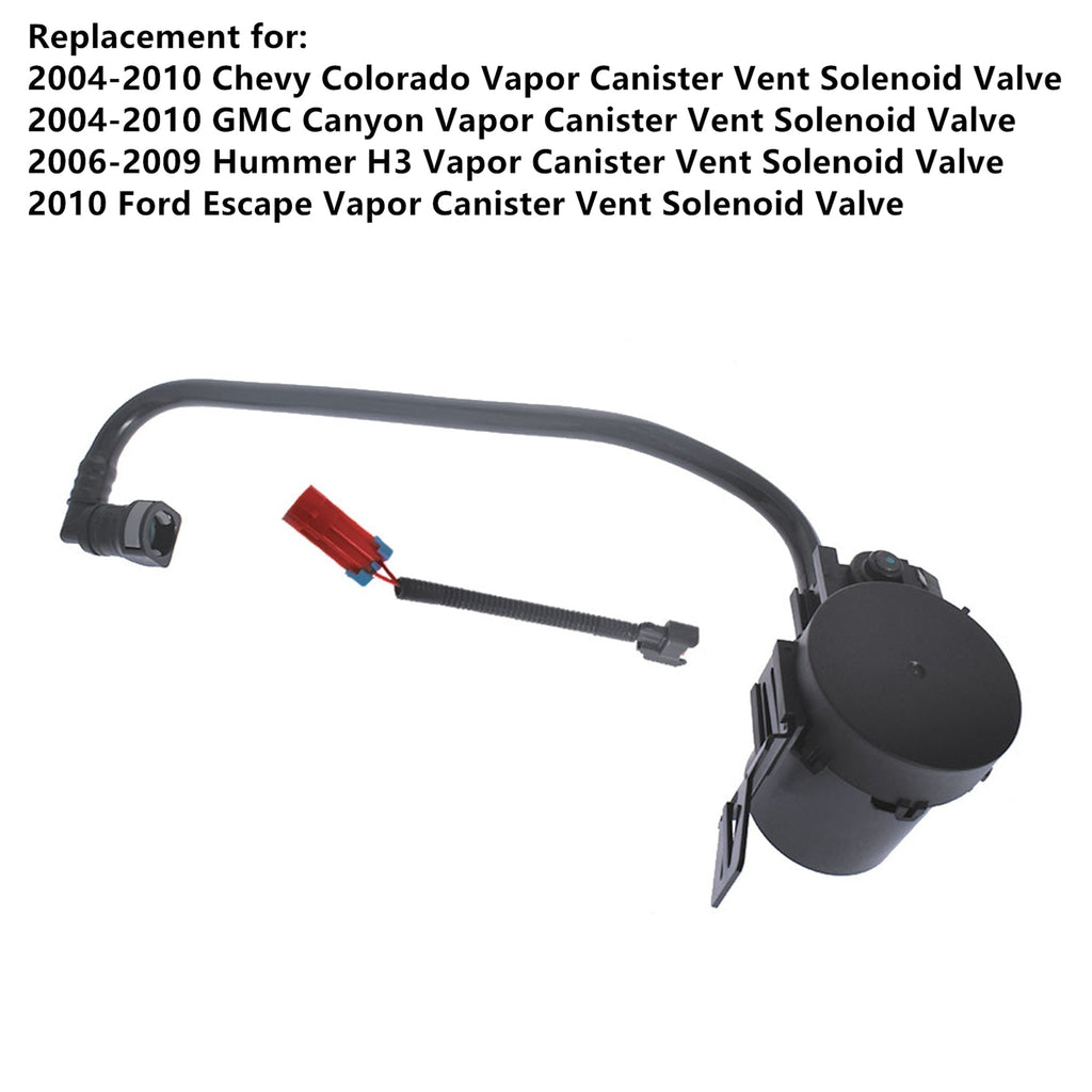 Vapor Canister Vent Solenoid Valve for 2006-2010 Hummer H3 SUV 3.7L 5.3L Lab Work Auto