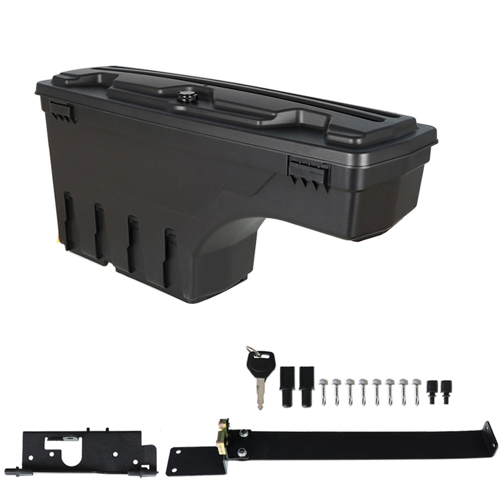 W/Lock Truck Wheel Well Storage Tool Box LEFT for 02-18 DODGE RAM 1500 2500 3500 Lab Work Auto