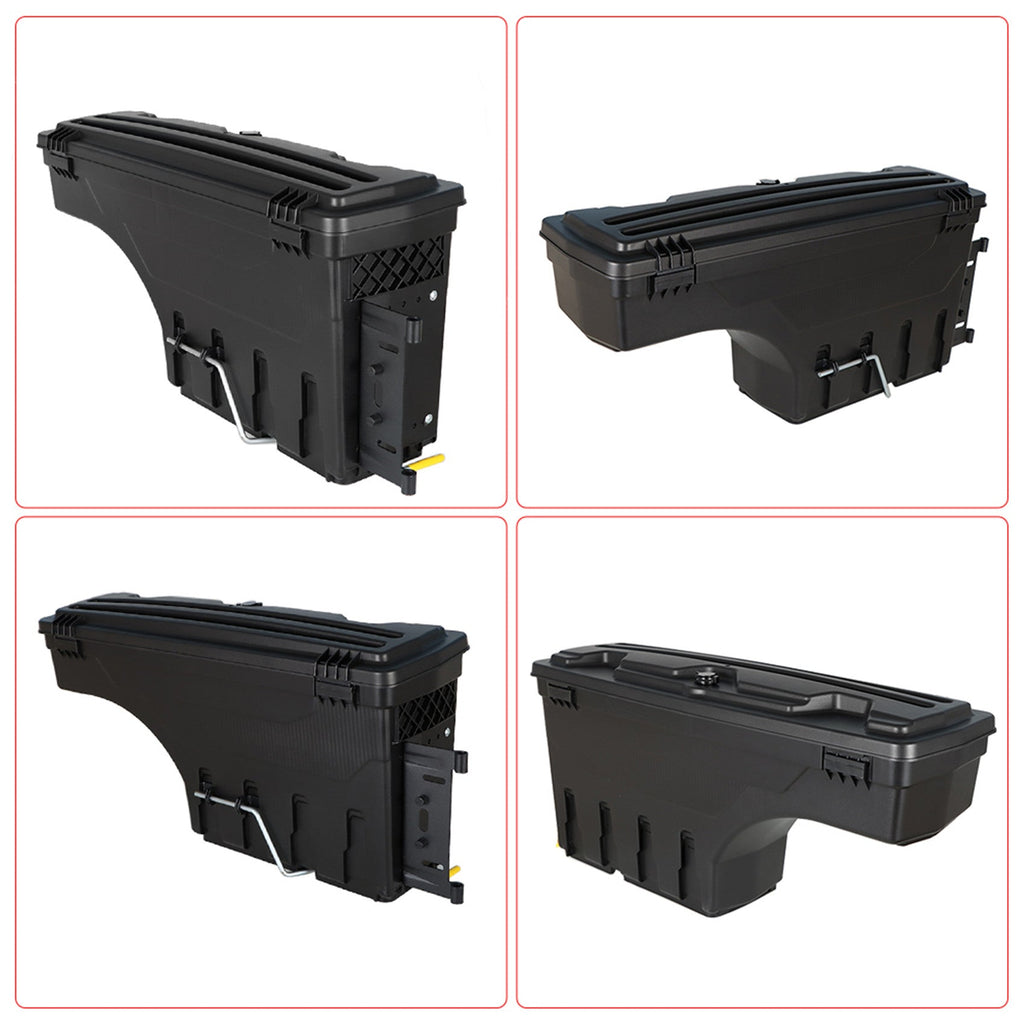 W/Lock Truck Wheel Well Storage Tool Box LEFT for 02-18 DODGE RAM 1500 2500 3500 Lab Work Auto