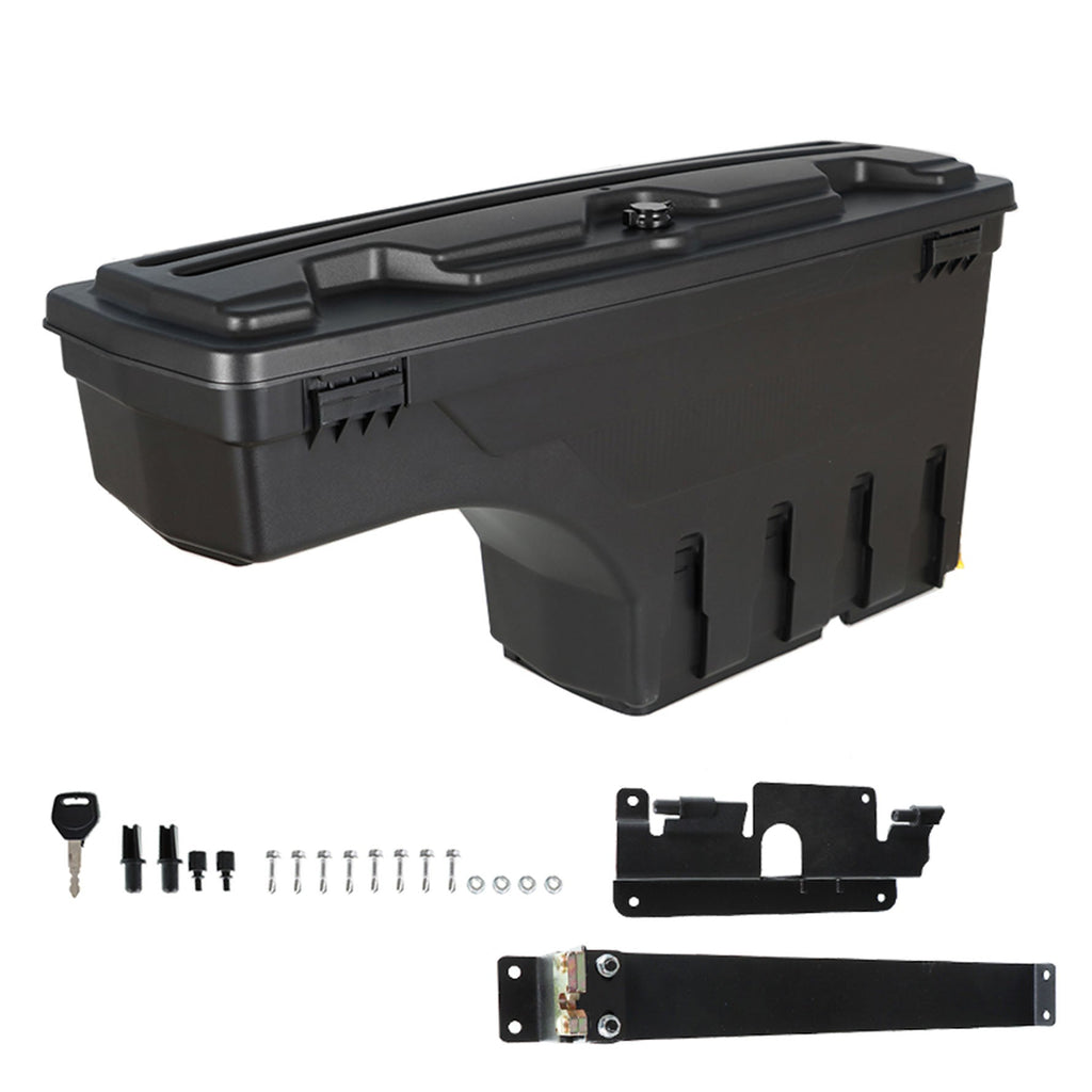 W/Lock Truck Wheel Well Storage Tool Box LEFT for 02-18 DODGE RAM 1500 2500 3500 Lab Work Auto