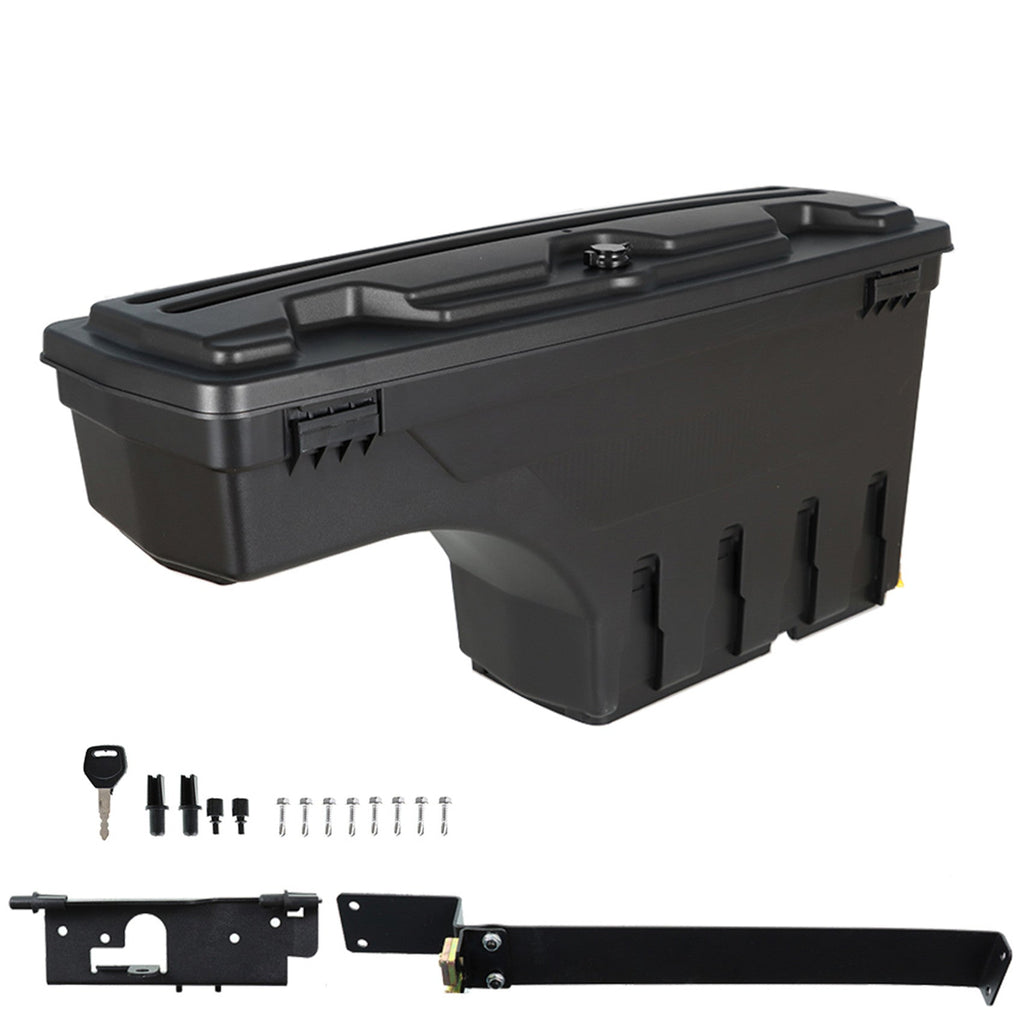 W/Lock Truck Wheel Well Storage Tool Box Right For 02-18DODGE RAM 1500 2500 3500 Lab Work Auto