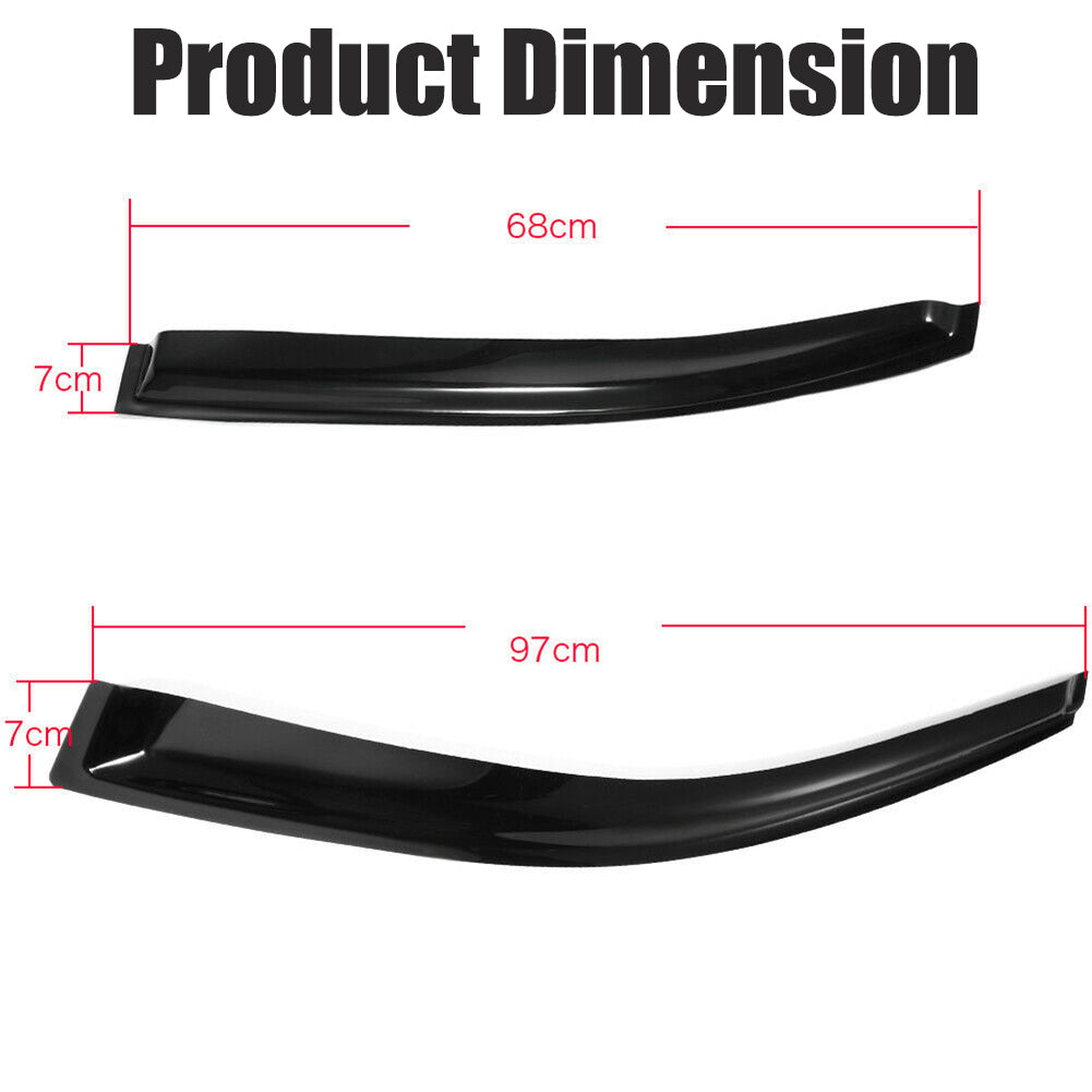 Window Visor fit For 2004-2008 ACURA TSX CL8 Sun Rain Wind Snow Guard US Seller Lab Work Auto