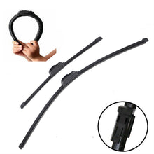 Load image into Gallery viewer, Windshield Wiper Blades J-HOOK New QUALITY 2 Pack 26&quot; &amp; 17&quot; INCH Bracketless Lab Work Auto 