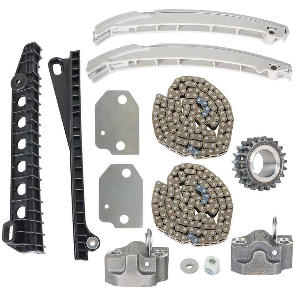 labwork Timing Chain Kit with Crank Gear 5L3Z-6268-A Replacement for 1997-2011 Ford E150 E250 Excursion F150 F250 5.4L 6.8L