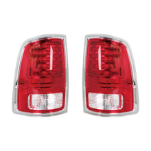 Load image into Gallery viewer, Left and Right Side LED Tail Lights Assembly Replacement for Ram 1500/2500/3500 2013-2018 Chrome Interior Driver and Passenger Side Rear Brake Lamps