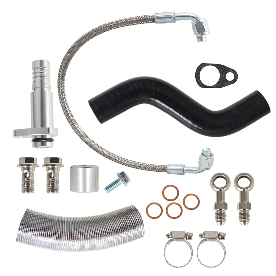 labwork Turbo Oil Feed & Return Line Kit Replacement for Mini Cooper S R55 R56 R57 R58 R59 R60