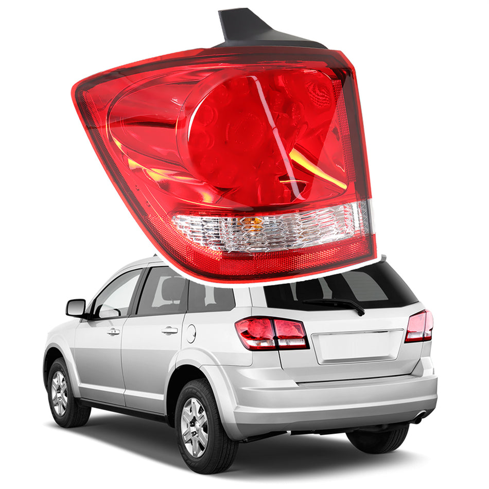 Labwork Outer Tail Light For 2011-2019 Dodge Journey LED Rear Brake Lamp Left Driver Side 68078465AD CH2804105C