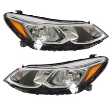 Load image into Gallery viewer, Right&amp;Left Headlights For 2016-2018 Chevrolet Cruze Chrome Headlamp Halogen Type