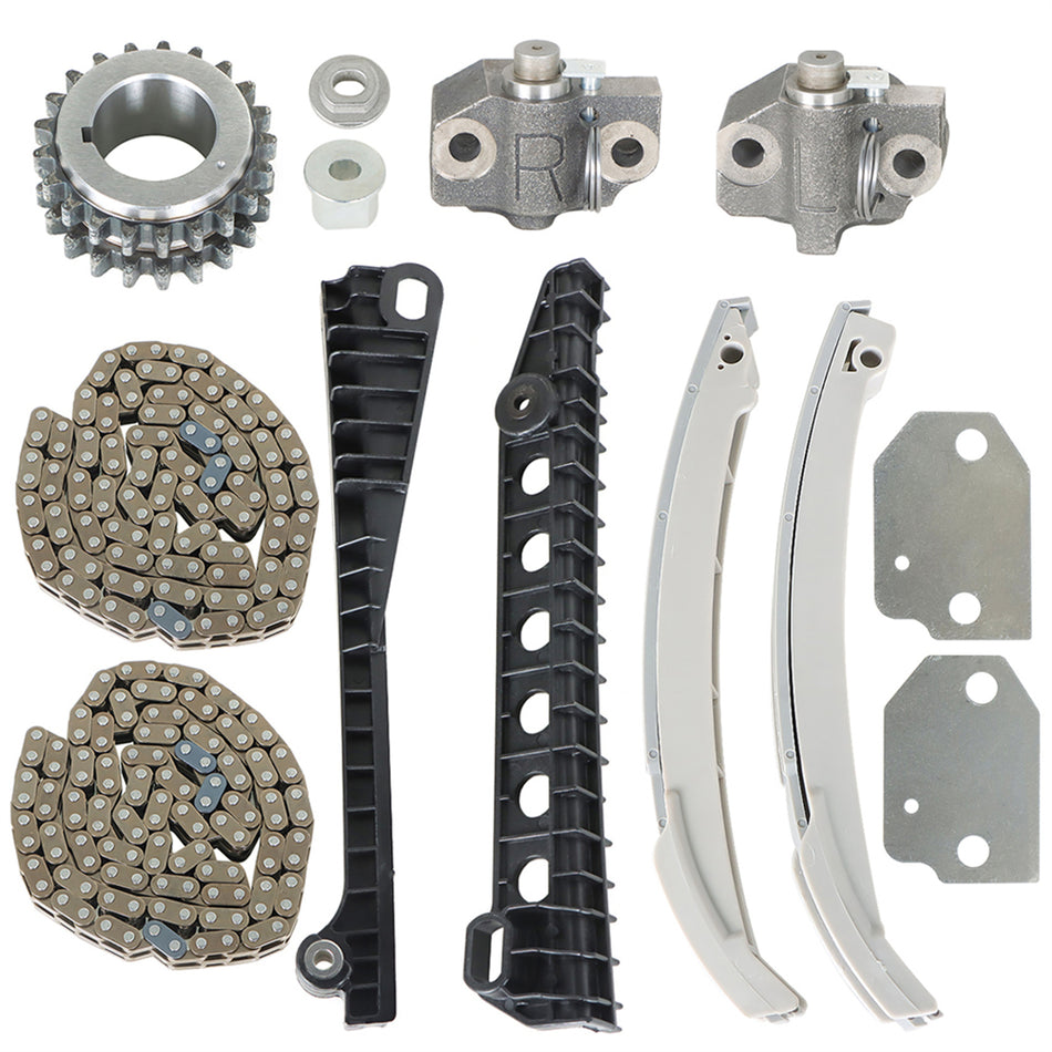 labwork Timing Chain Kit with Crank Gear 5L3Z-6268-A Replacement for 1997-2011 Ford E150 E250 Excursion F150 F250 5.4L 6.8L