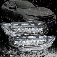 Load image into Gallery viewer, Labwork Right+Left Headlights For 2016-2019 Honda Civic Full LED DRL Clear Lens