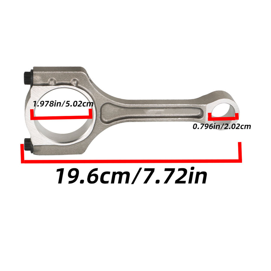 labwork 4Pcs Connecting Rod 2351025240 Replacement for Hyundai Sonata Tucson Kia Sorento 2.4L