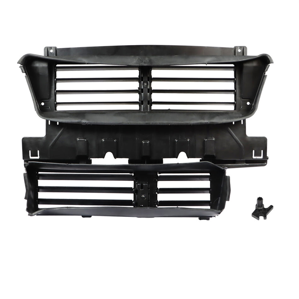 labwork Radiator Support Shutter Grille Assembly Replacement for 2017-2019 Ford Fusion