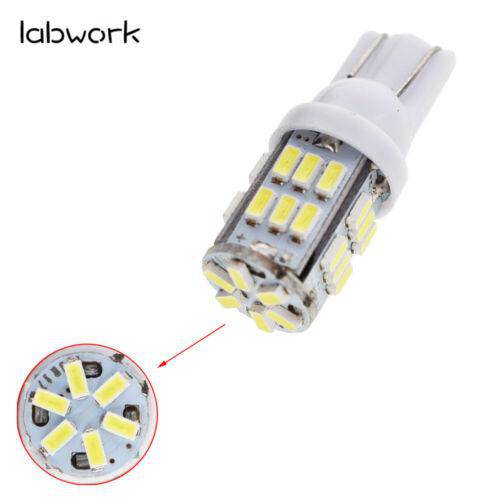 labwork 20x Super White T10/RV Trailer 30-SMD LED Backup Reverse Lights Bulbs Lab Work Auto