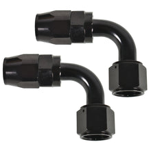 Load image into Gallery viewer, labwork 2Pcs 10AN Swivel Oil/Fuel/Air/Gas Line Hose End Fitting Elbow 90 Degree Lab Work Auto