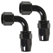 Load image into Gallery viewer, labwork 2Pcs 10AN Swivel Oil/Fuel/Air/Gas Line Hose End Fitting Elbow 90 Degree Lab Work Auto