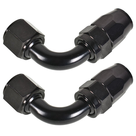 labwork 2Pcs 10AN Swivel Oil/Fuel/Air/Gas Line Hose End Fitting Elbow 90 Degree Lab Work Auto