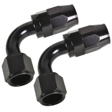 Load image into Gallery viewer, labwork 2Pcs 8AN Swivel Oil/Fuel/Air/Gas Line Hose End Fitting Elbow 90 Degree Lab Work Auto