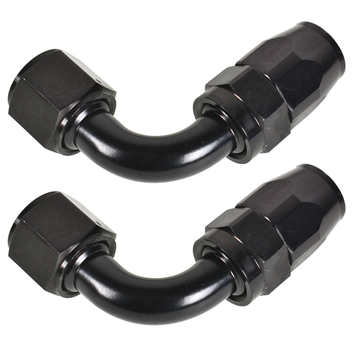 labwork 2Pcs 8AN Swivel Oil/Fuel/Air/Gas Line Hose End Fitting Elbow 90 Degree Lab Work Auto