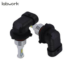 Load image into Gallery viewer, labwork 35W 9005 HB3 LED Headlight Bulb Kit High Beam 4000LM 8000K Ice Blue Pair Lab Work Auto