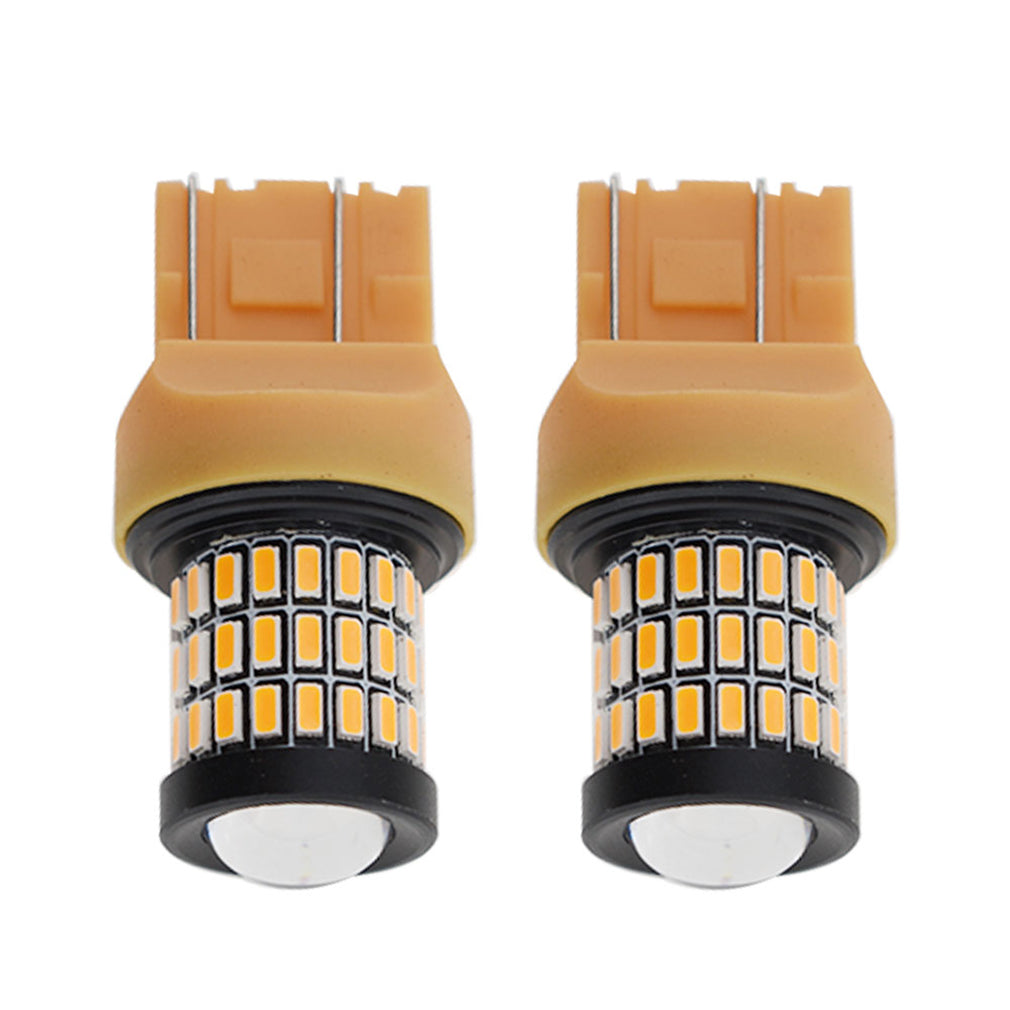 labwork 7443 7444 LED Amber Backup Reverse Turn Signal Parking DRL High Power Light Bulb Lab Work Auto