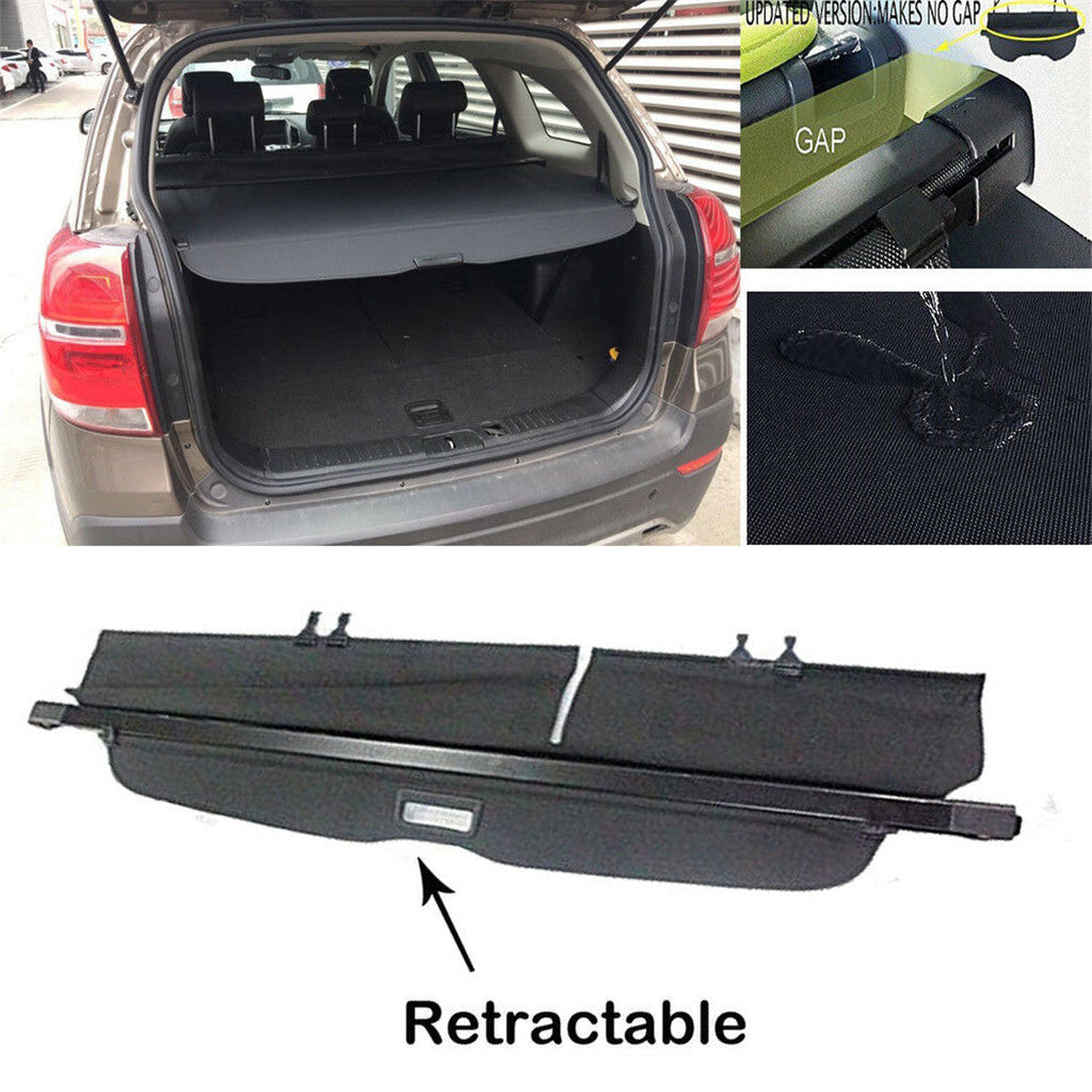 labwork Cargo Cover Security Rear Trunk Shielding For 2010-17 Chevrolet Equinox Lab Work Auto