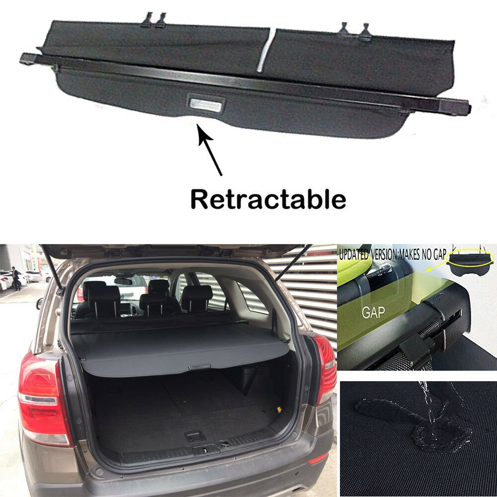 labwork Cargo Cover Security Rear Trunk Shielding For 2010-17 Chevrolet Equinox Lab Work Auto