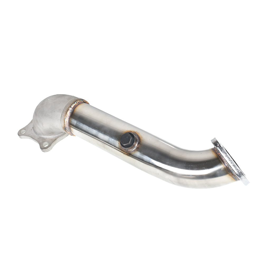 labwork Exhaust Downpipe Down+Front Pipe Fit for 16-20 Honda Civic 1.5T Turbo EX/SI/LX Lab Work Auto