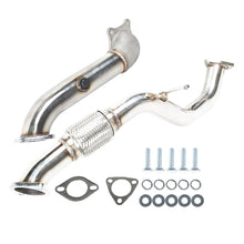 Load image into Gallery viewer, labwork Exhaust Downpipe Down+Front Pipe Fit for 16-20 Honda Civic 1.5T Turbo EX/SI/LX Lab Work Auto