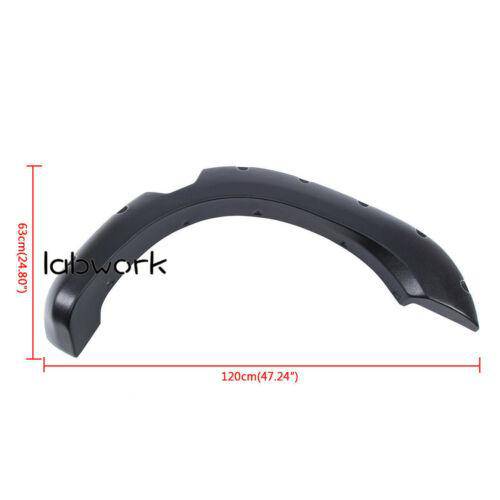 labwork Fender Flares For 2004-2014 Nissan Titan w/Bedside Lockbox Black Matte Lab Work Auto