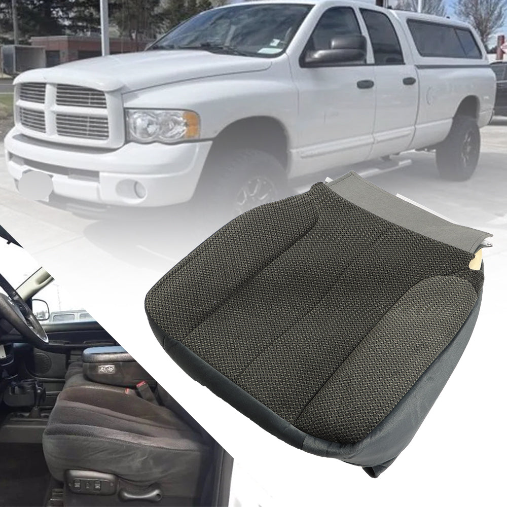 labwork Foam Cushion&Driver Side Bottom Seat Cover For 02-05 Dodge Ram 1500 2500 Lab Work Auto