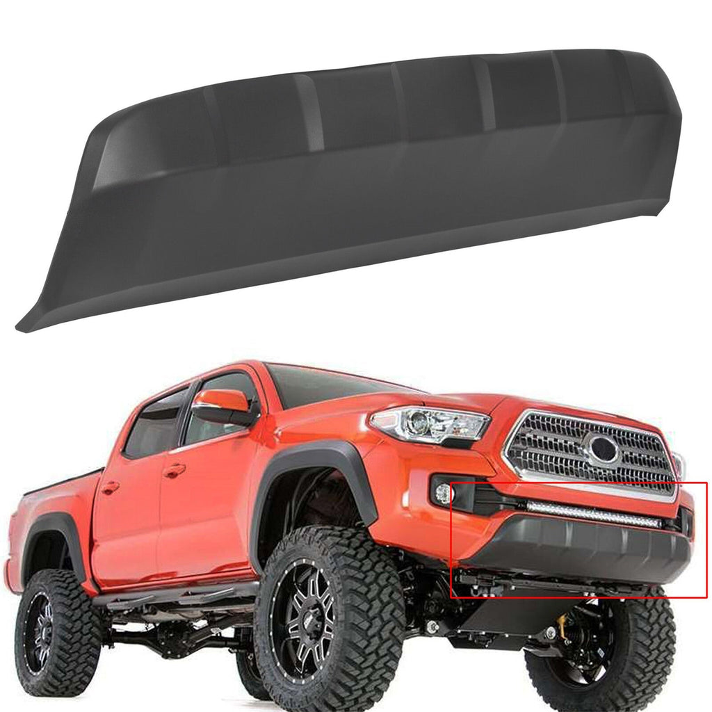 labwork For 2016-2020 Toyota Tacoma Front Lower Bumper Valance Panel Skid Plate Lab Work Auto