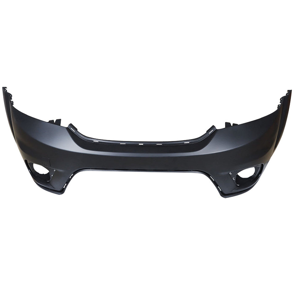 labwork Front Bumper Cover Replacement for Dodge Journey 2011 2012 2013 2014 2015 2016 2017 with Fog Lamp Holes Primed Without Headlight Washer CH1000A06C 5YB55TZZAB Lab Work Auto