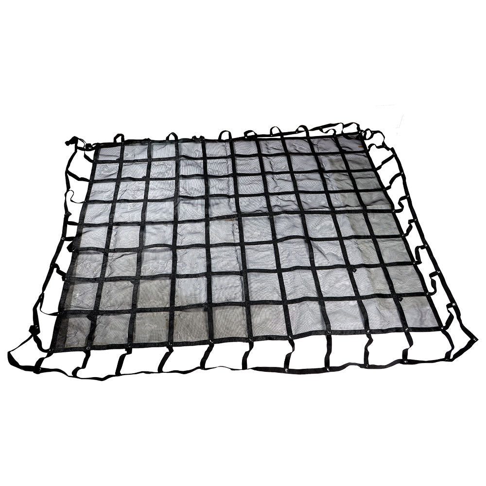 labwork Heavy Duty Pickup Truck Cargo Net MGN-100 Heavy-Duty Standard Bed 8'×6.75' Black Lab Work Auto