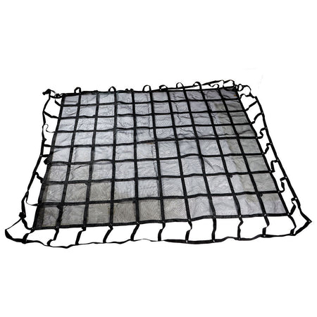 labwork Heavy Duty Pickup Truck Cargo Net MGN-100 Heavy-Duty Standard Bed 8'×6.75' Black Lab Work Auto