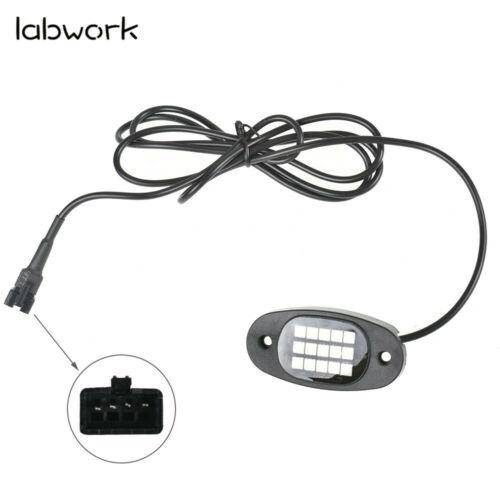 labwork RGB LED Bluetooth APP Rock Lights Kit ATV Underbody Neon Music Light - Lab Work Auto