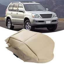 Load image into Gallery viewer, labwork Tan Driver Bottom Microfiber Leather Seat Cover For 03 04-09 Lexus GX470 Lab Work Auto